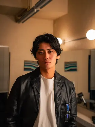 ミディアム カラー パーマ メンズ 🔗メンズサロン🔗 Kieのヘアスタイル