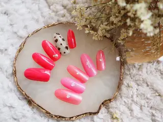 ネイル ネイルPetit Ribbonのネイルデザイン