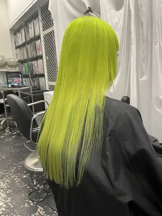 ロング カラー 原宿 艶カラー🫧 ちり🍎のヘアスタイル