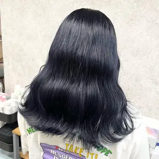 ロング カラー あ あのヘアスタイル