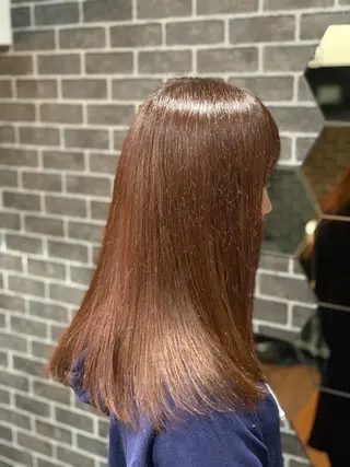 セミロング カラー ✂︎中山竜哉✂︎ 川崎スタイリストのヘアスタイル