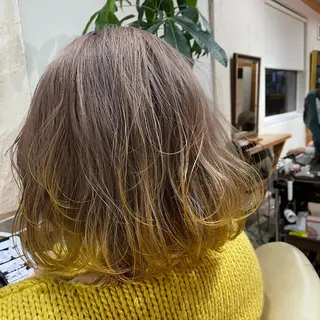 ミディアム カラー 🌼RIKA🌼レデ ィース専門💖のヘアスタイル