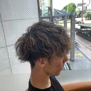 ショート パーマ メンズ 🔥Mackey🔥 メンズ特化型美容師のヘアスタイル