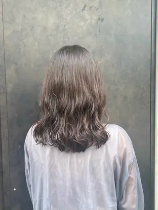 ミディアム 大武 楓のヘアスタイル
