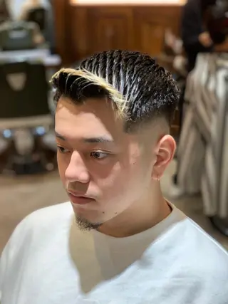 ショート メンズ BINGO HAIR WORKS 【ビンゴヘアワークス】所属・🎱メンズフェード 特化HYOGA🎱のヘアスタイル
