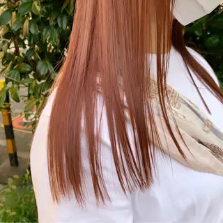 セミロング カラー ワンホンヘア ケラチン/Kaitoのヘアスタイル