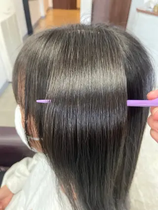 ロング 千上 結希奈のヘアスタイル