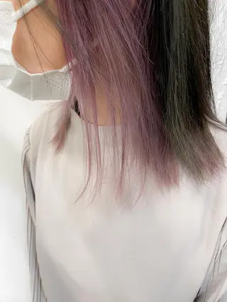 ミディアム カラー メンズパーマ メンズ特化ryoのヘアスタイル