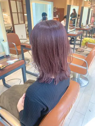 ミディアム SALOWIN 銀座一丁目店所属・髪質改善/縮毛矯正 🎀小林 唯 🎀のヘアスタイル