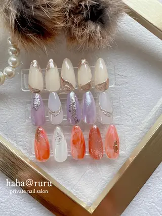 ネイル haha@ ruruのネイルデザイン