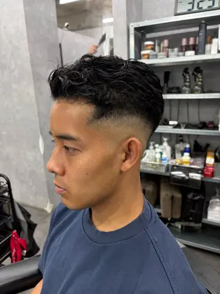 ショート メンズ CUCUMBER所属・本間 颯太のヘアスタイル