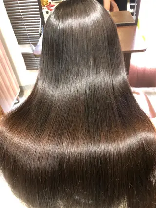 ロング カラー パーマ PALETTE(パレット)所属・SHIORI💜口コ ミNo.1艶カラーのヘアスタイル