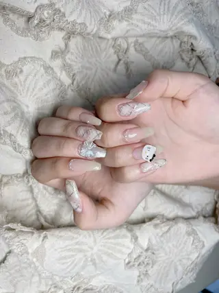 ネイル 神田 ココナッツのネイルデザイン