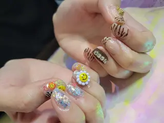 ネイル 💜bora .のネイルデザイン