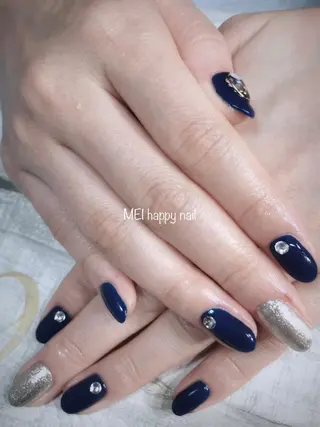 ネイル 北浦和 自爪育成ケアのネイルデザイン