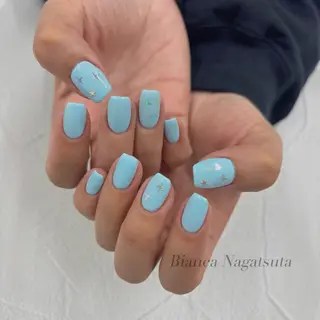 Bianca長津田 Mukae⋆.✶🖤のネイルデザイン