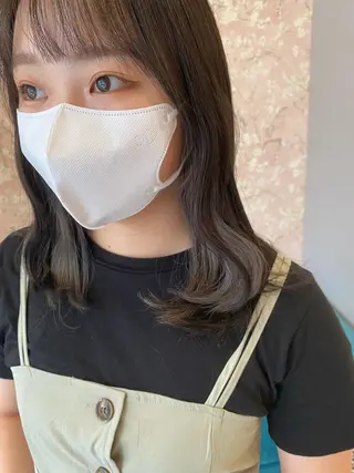 ミディアム eclat suzumiのヘアスタイル