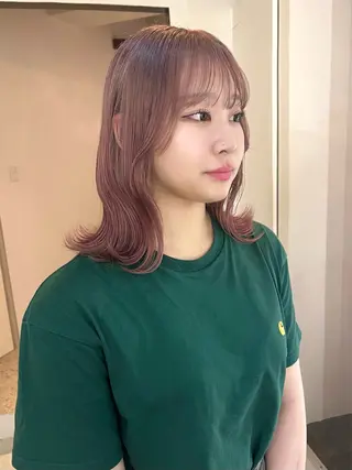 ショート KIJI所属・haruka /透明感カラーのヘアスタイル