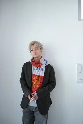 ショート カラー メンズ December/jingumae所属・メンズパーマ 特化うえちりくのヘアスタイル