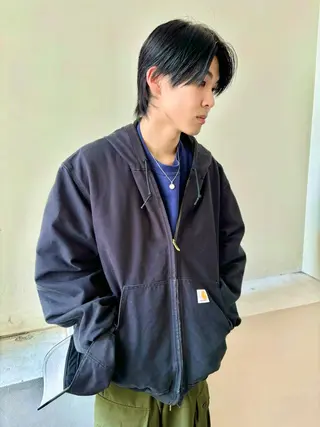 ショート メンズ men's/perm colorDaijuのヘアスタイル