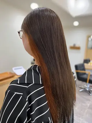 ロング カラー kakko所属・(kakko) ayumiのヘアスタイル