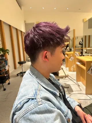 カラー メンズ 伊藤 世羅のヘアスタイル