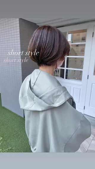 ショート 似合わせ大得意美容師 .Haruka.のヘアスタイル