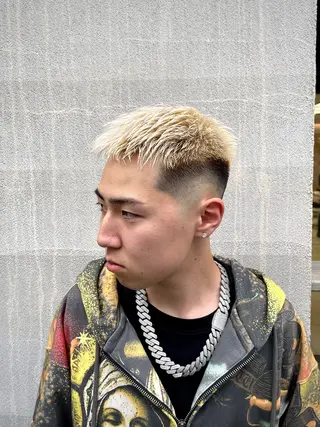 ショート カラー 【再現性120%】 🔥龍也リュウヤ🔥のヘアスタイル