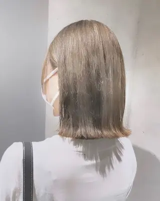 セミロング カラー 🌫️大人韓国ヘア 🌫️naoyaのヘアスタイル