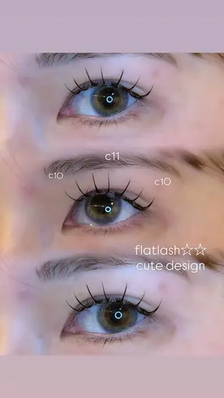 マツエク・マツパ MELL KONATSUのマツエク・マツパデザイン