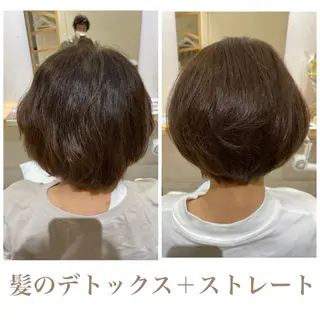 高難易度縮毛矯正　春日井　Soea(ソイア)所属・多久間 喬介のヘアスタイル