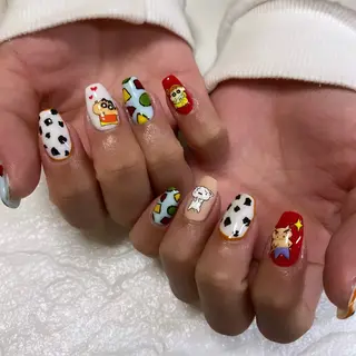 ネイル 直方市ネイルサロン minuitのネイルデザイン