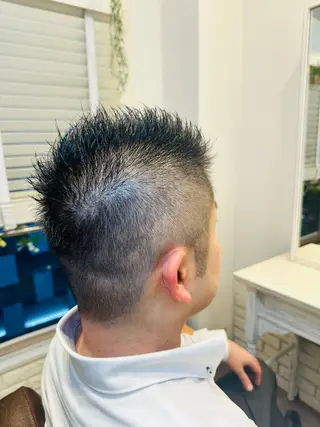 ショート メンズ BANDE所属・BANDE 水崎 悟のヘアスタイル
