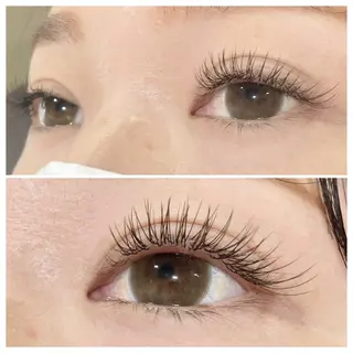 マツエク・マツパ Aim NAIL&EYELASH.BROW立花店所属・Aim立花店 Mihoのマツエク・マツパデザイン