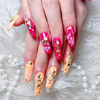 ネイル 🐾みき 🧸のネイルデザイン