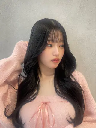 ロング カラー karin/ ボブ♡暖色カラーのヘアスタイル