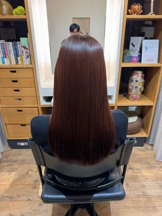 セミロング afloatkobe所属・美髪/髪質改善 川口凌弥のヘアスタイル