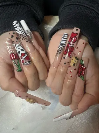 ネイル 星 亜也加のネイルデザイン