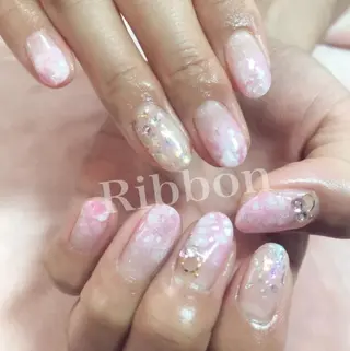 ネイル トップネイリスト Ribbon立川店のネイルデザイン