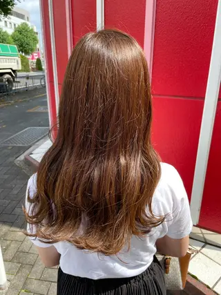 ロング カラー 高橋 みく/ minim 暖色のヘアスタイル