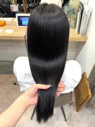 ロング カラー 縮毛矯正/艶髪カラー /パーマ/ひふみ🌱のヘアスタイル