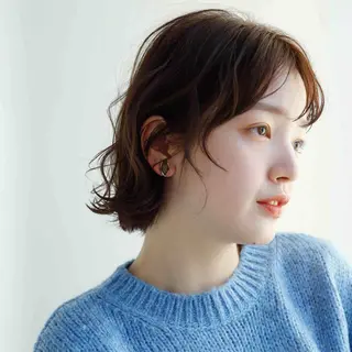 ショート カラー ROW 札幌のヘアスタイル