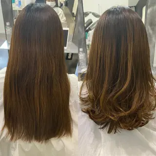 ロング hair make huit8所属・ハイライト&ブリーチ 💇🏼‍♀MAHOのヘアスタイル