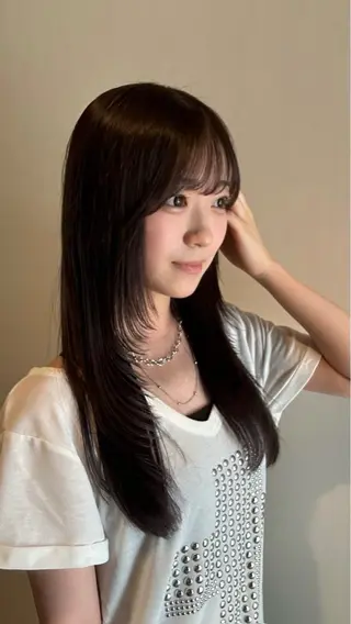 ロング カラー 🎀レディース特化 🎀のどかのヘアスタイル