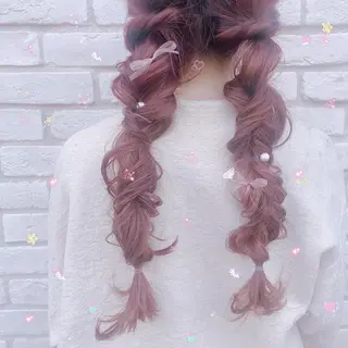 ヘアアレンジ 原 麻耶のヘアスタイル