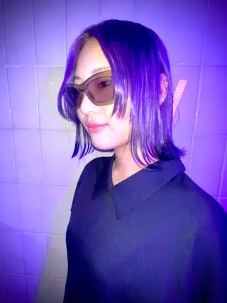 ミディアム habitt所属・Fu jiのヘアスタイル