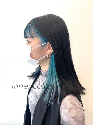 ミディアム カラー レイヤーカット/艶髪 ✨💭KIRARIのヘアスタイル