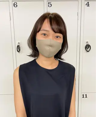 ショート カラー ボブ/ミニボブ/ 立河今日子のヘアスタイル