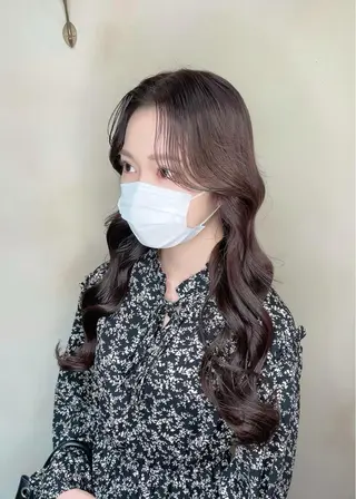 ロング カラー 泉 堅也のヘアスタイル