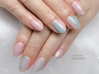 ネイル Shimmer Risaのネイルデザイン